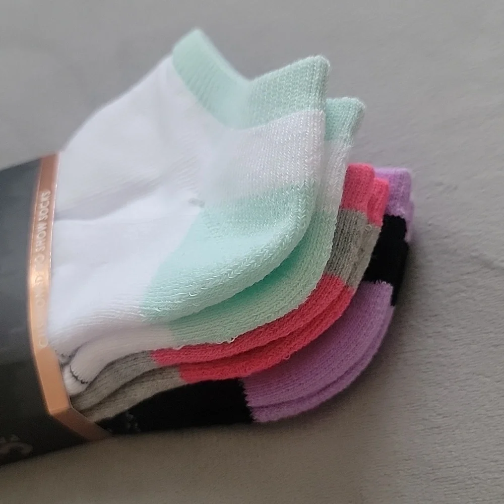 Nicole Miller New York Athletic Cushioned Socks, 3 Pairs, Size 4-10